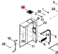  KMK-M131K-A0 FAN COVER ASSY YA